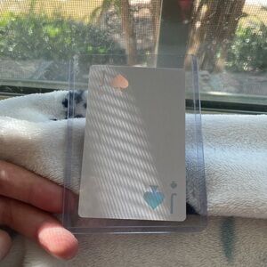 Christian Dior Joy playing card